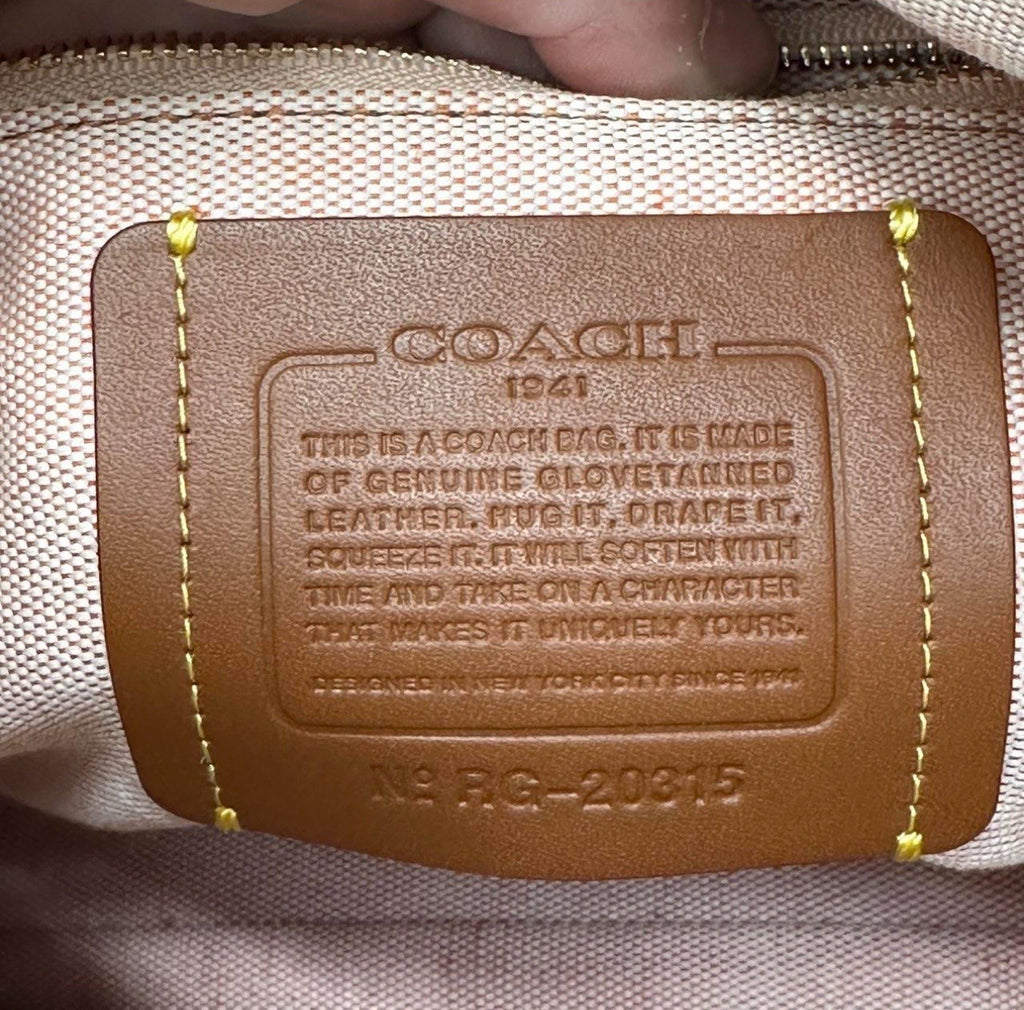 Coach Rogue Patchwork Leather Shoulder Bag
